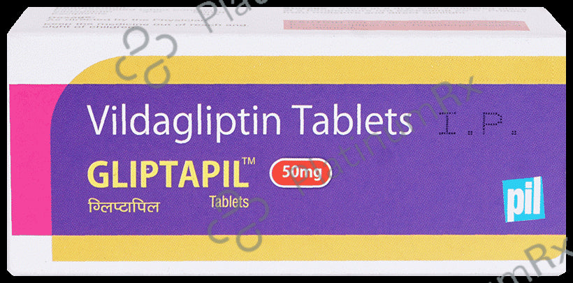 GLIPTAPIL 50MG TABLET