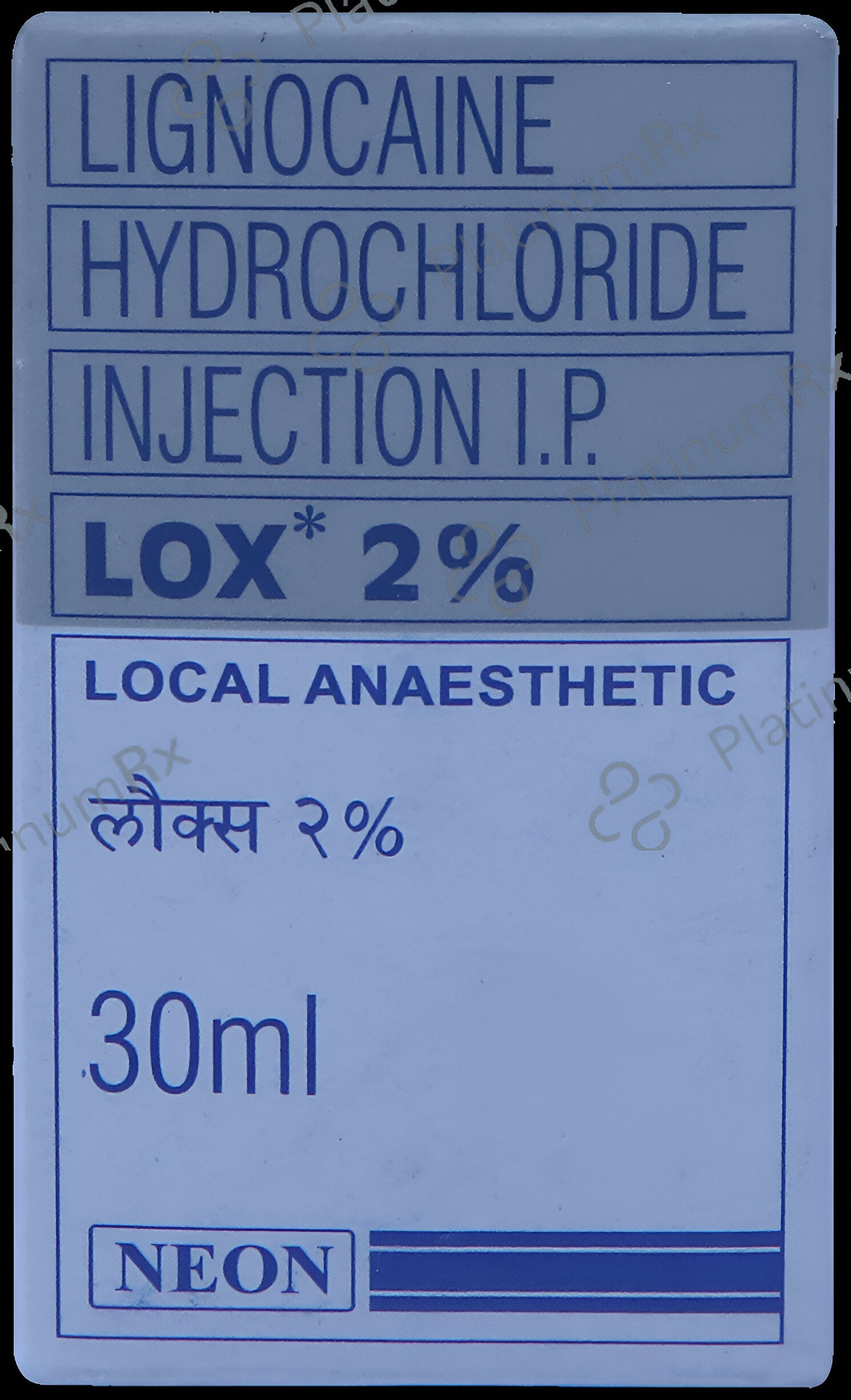 LOX 2% 30ML INJ