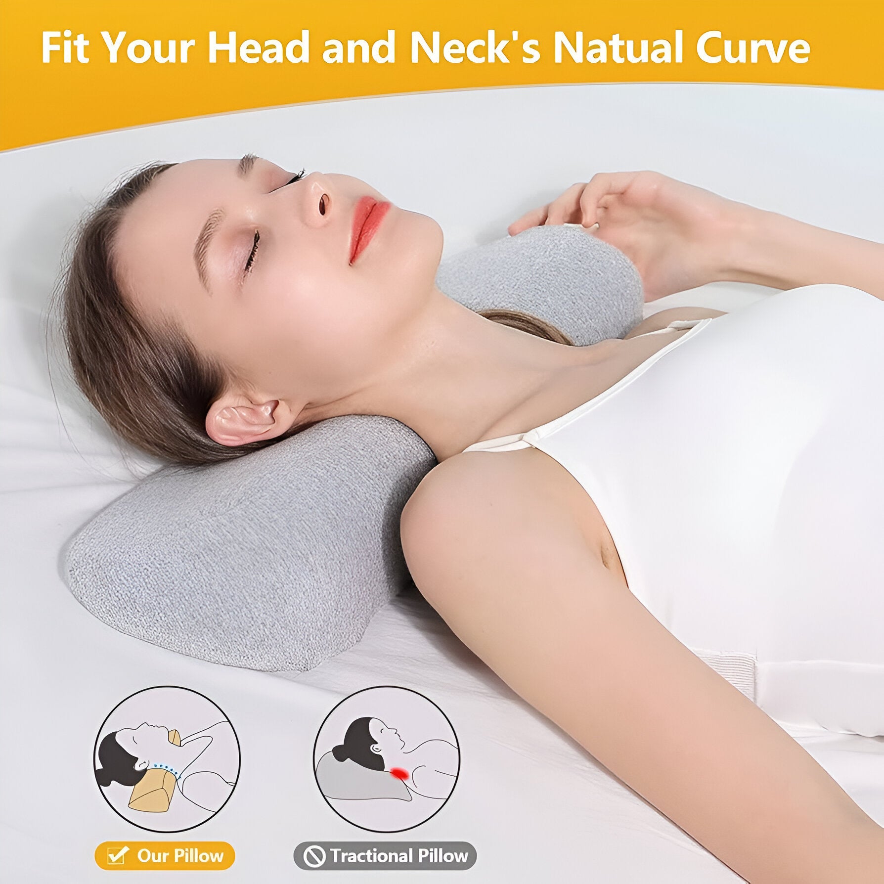 CERVICAL NECK PILLOW