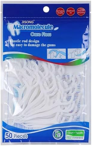 thread dental floss pick set of 50