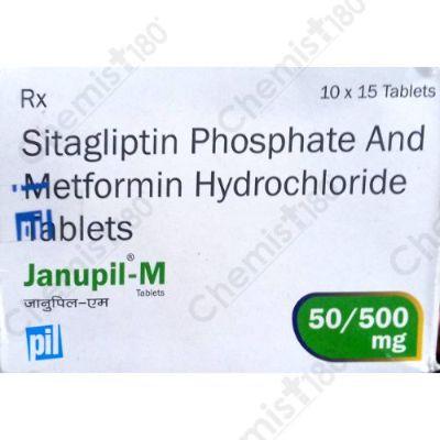 JANUPIL M TABLETS 50MG/500MG