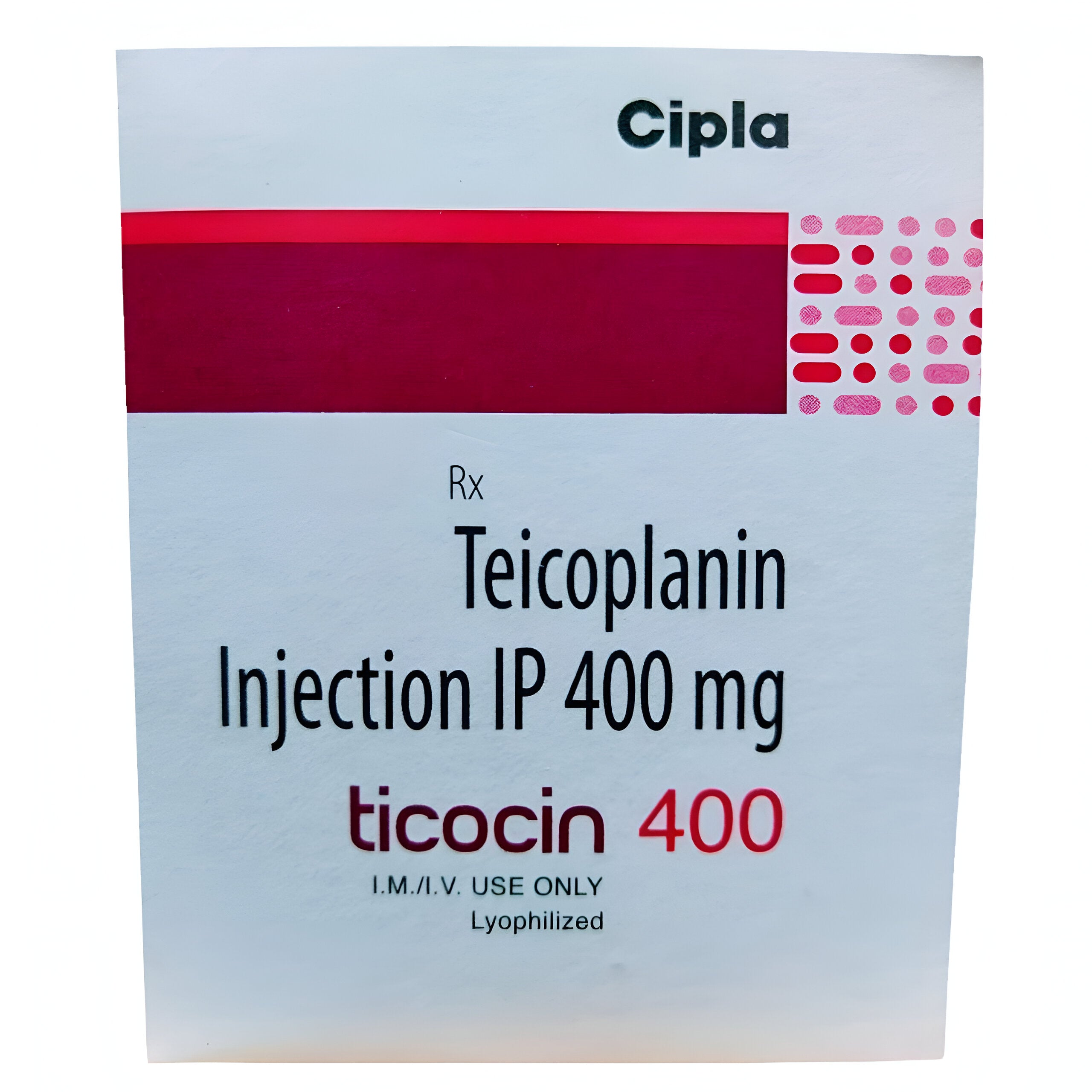 TICOCINE 400MG INJ